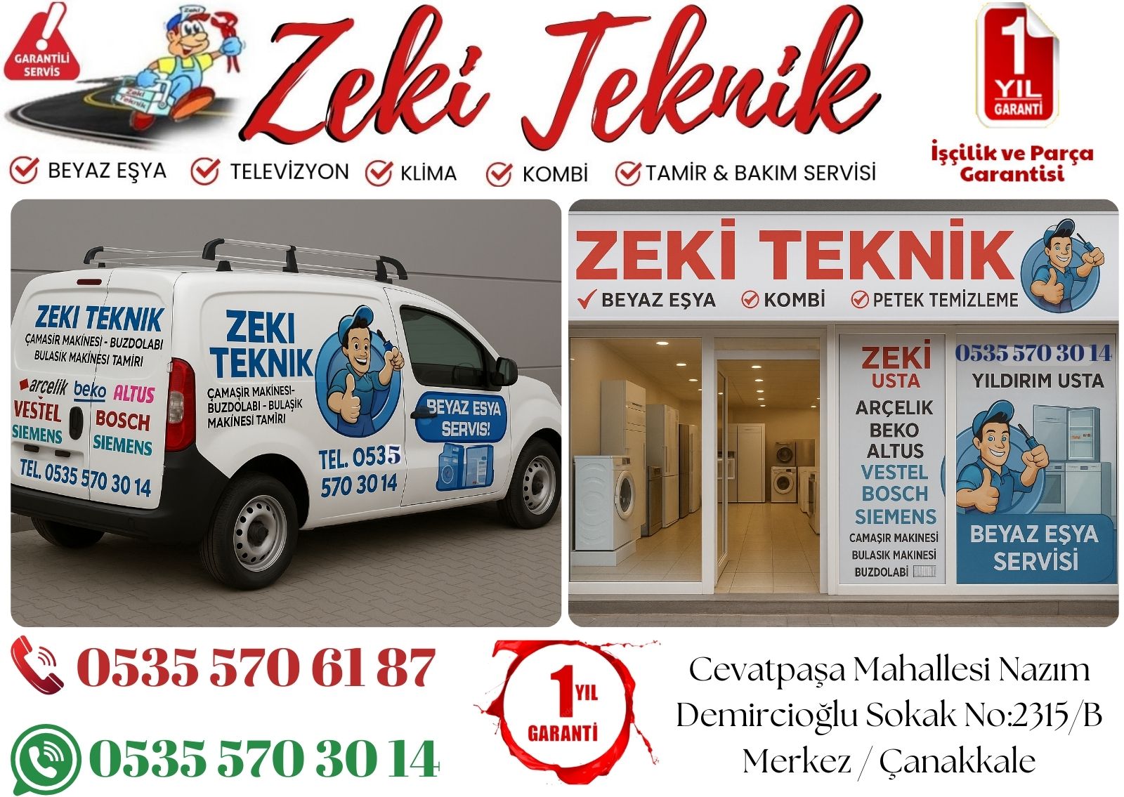 Çanakkale Kepez Bosch Servisi 